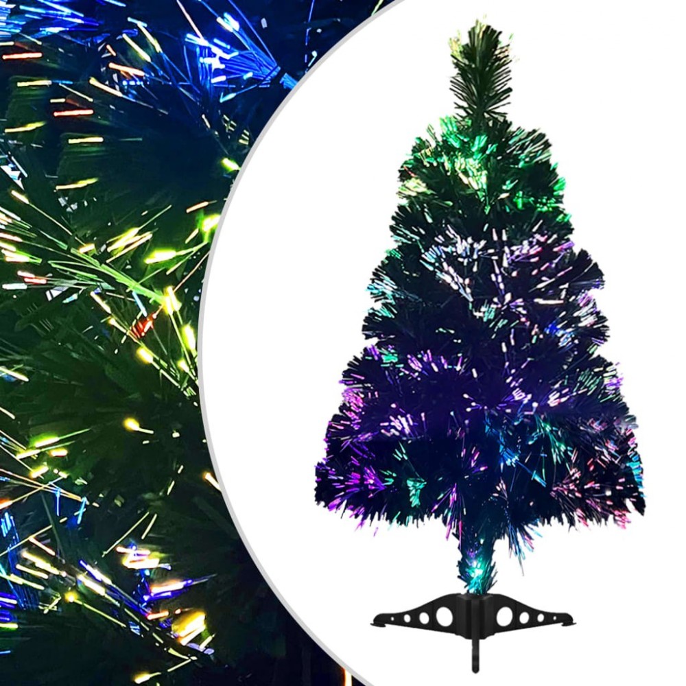 Sapin de Noël artificiel Fibre optique 64 cm Vert