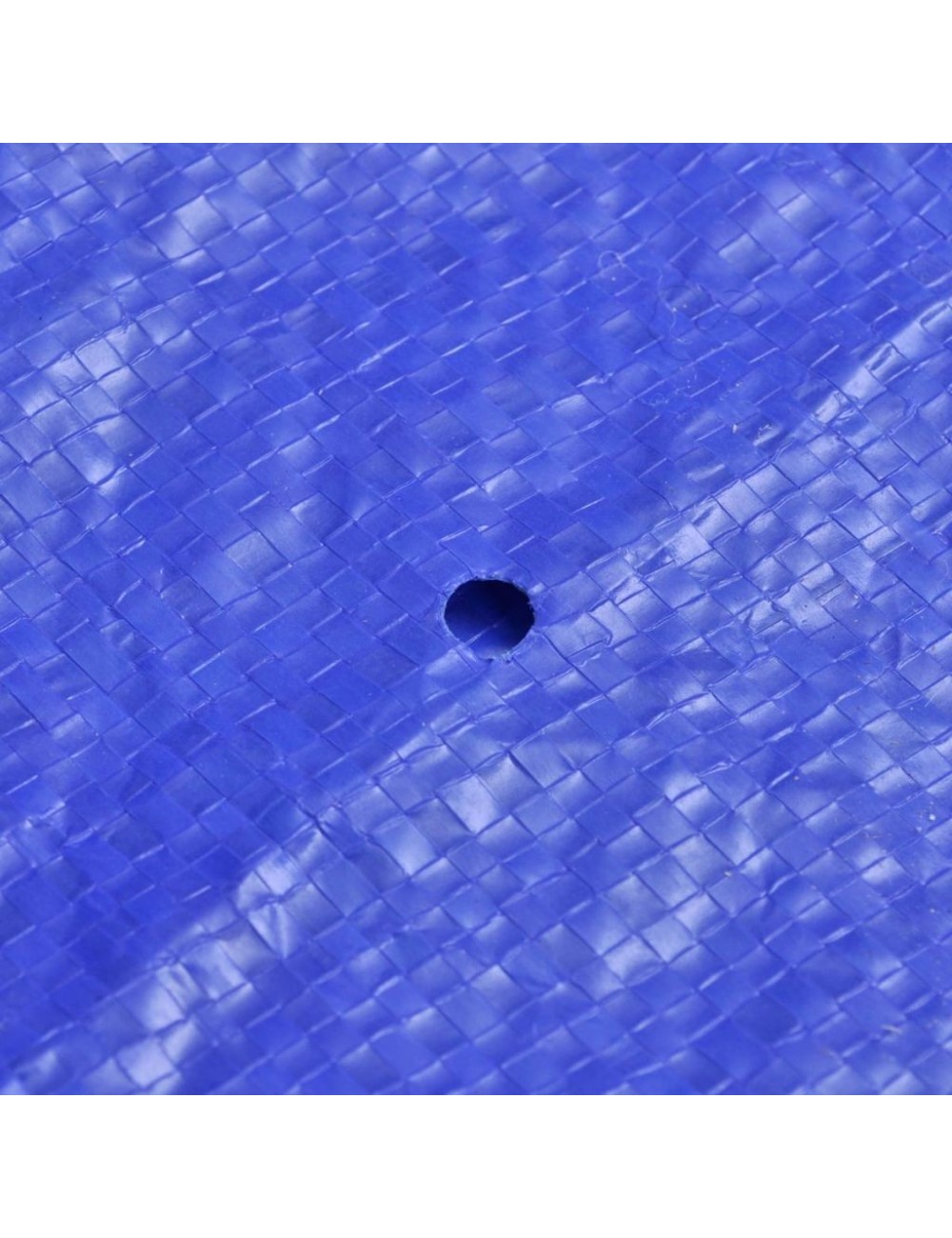 Bâche Piscine Rectangulaire 4x2m - Polyéthylène Bleu | Trous Drainage