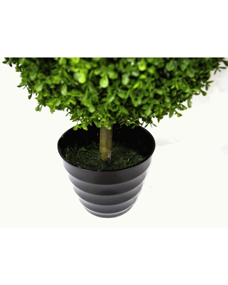 Mini plante en plastique artificielle de Buxus artificiel avec pot