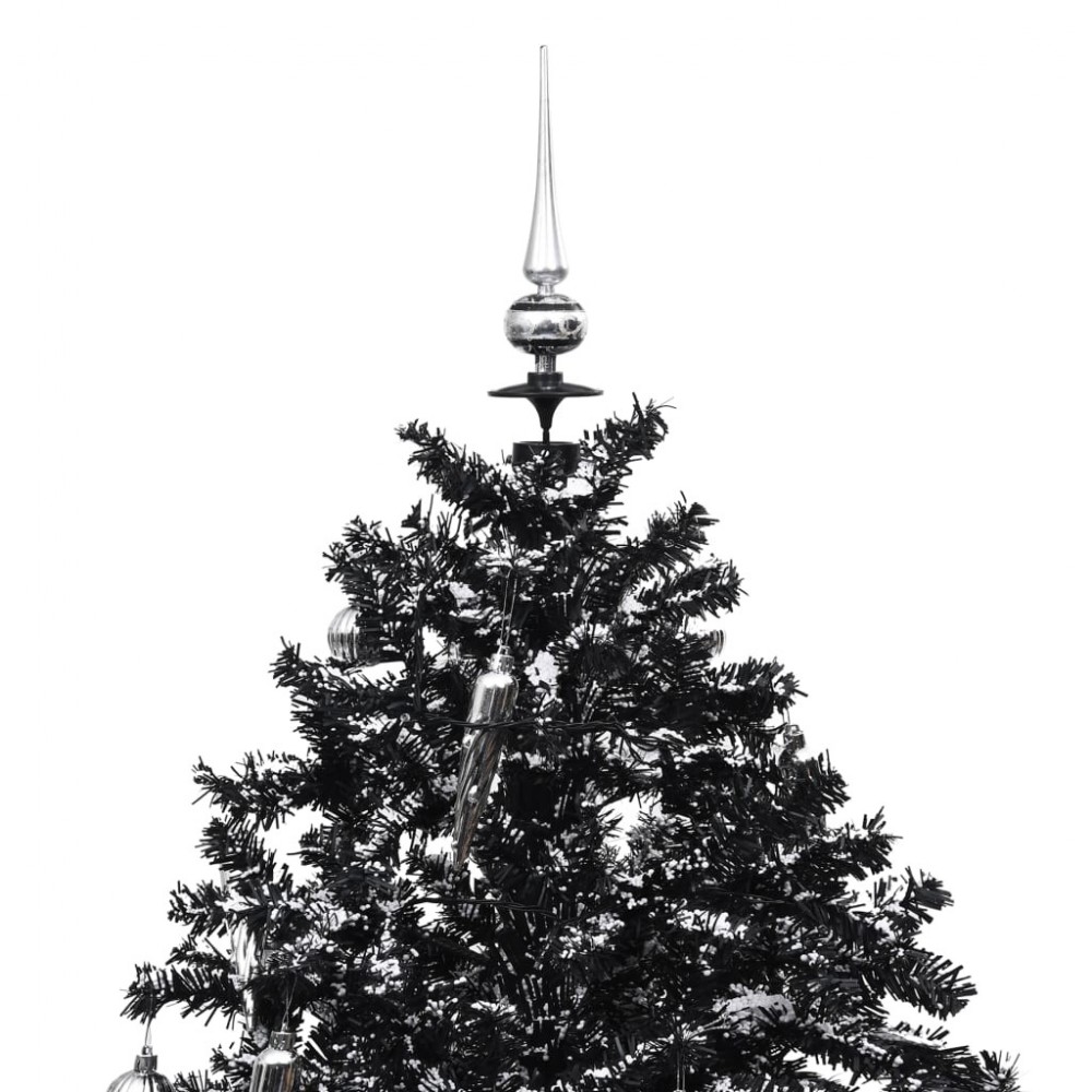 Sapin De Noël Artificiel Arbre De Noël Avec Led Blanc 64 Cm Fibre Optique Intérieur Extérieur