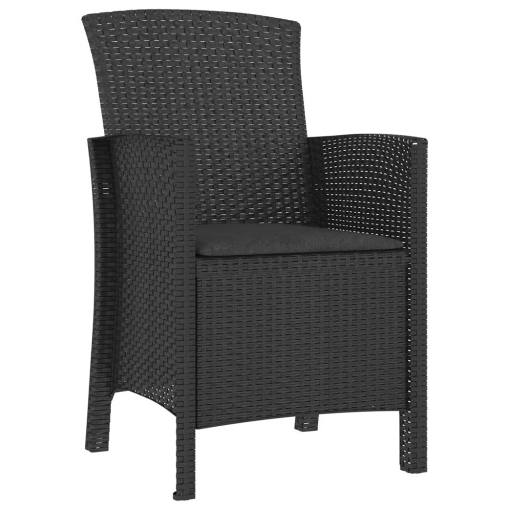 VidaXL Chaises De Jardin Pour Enfants Lot De 2 Rose 37x34x44 Cm PP